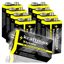 kraftmax 9-V-Batterie