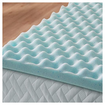 LUCID Matratzen-Topper 100x200