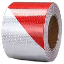 Zasiene rot-weißes Klebeband