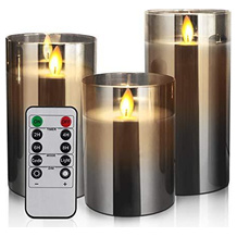 YMing flammenlose Kerze