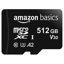 Amazon Basics 512-GB-Micro-SD