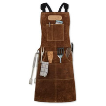 Black Forest Fox Leder-Grillschürze