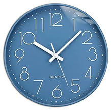 ACCSHINE lautlose Funk-Wanduhr