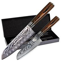 Wolfblood Damastmesser-Set