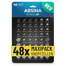ABSINA LR44-Batterie