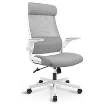 MELOKEA weißer Bürostuhl