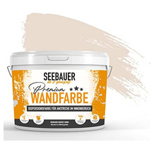 SEEBAUER diy beige Wandfarbe