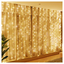 HXWEIYE LED-Lichtervorhang