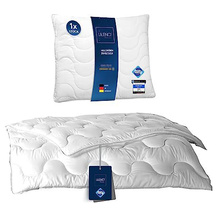LILENO HOME Bettdecke-und-Kissen-Set