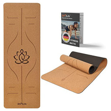 DH FitLife Kork-Yogamatte