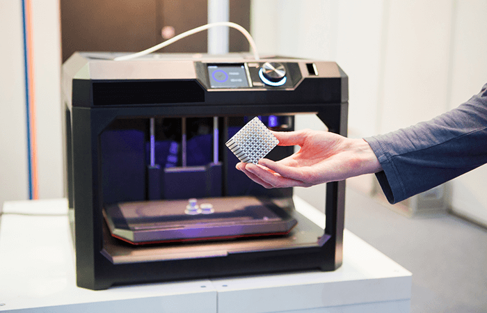 3D-Drucker fertiges Modell