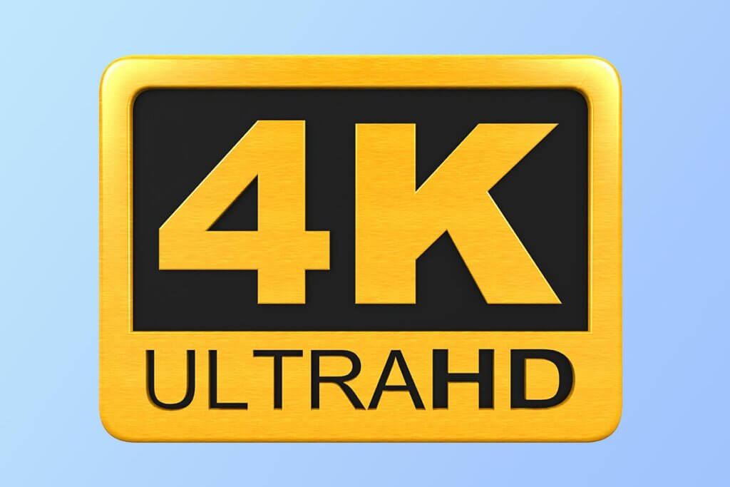 4k Ultra HD Logo