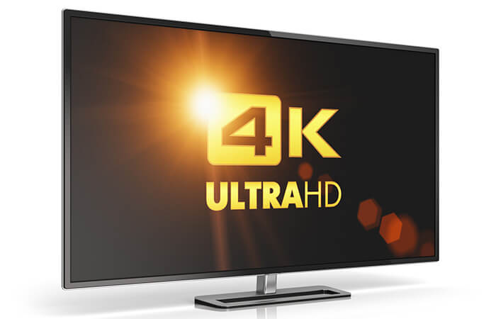 fernseher mit 4k ultra hd logo