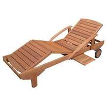 Teak-Gartenliege
