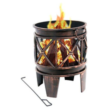 Feuerkorb mit Funkenschutz