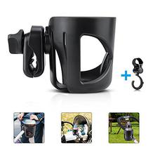 Kinderwagen Becherhalter & Handyhalter - 360° Drehbarer Flaschenhalter Aus ABS