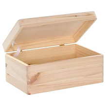 Holzkiste mit Deckel