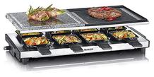 Raclette-Grill mit Steinplatte