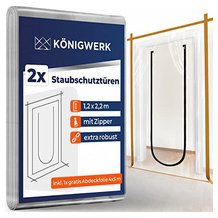Staubschutztür