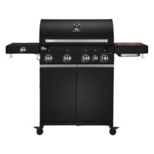 Gasgrill mit Seitenbrenner