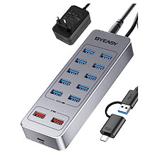 USB-Hub mit Netzteil