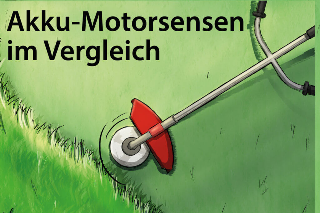 Akku-Motorsensen im Vergleich