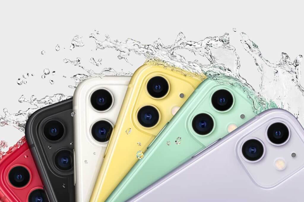iPhone 11 in verschiedenen Farben