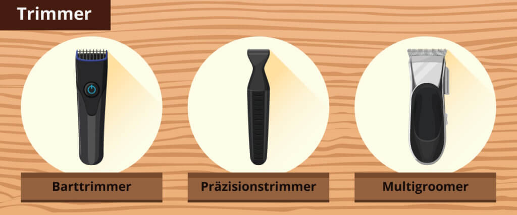 verschiedene Trimmer