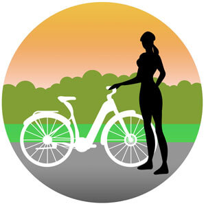 Trekking-Bike - Icon