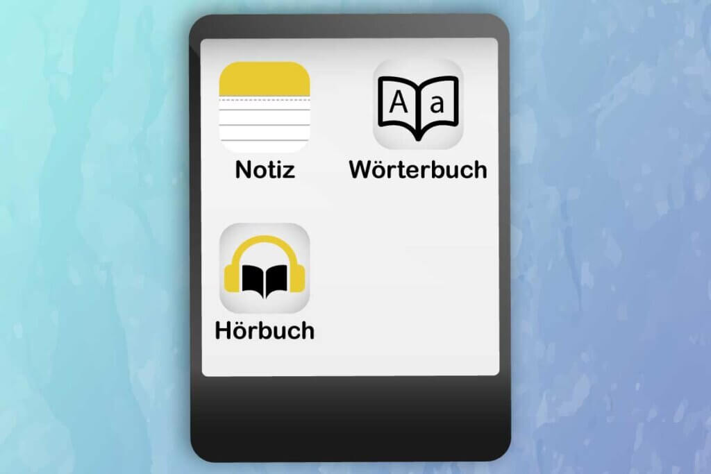 E-Book-Reader Zusatzfunktionen