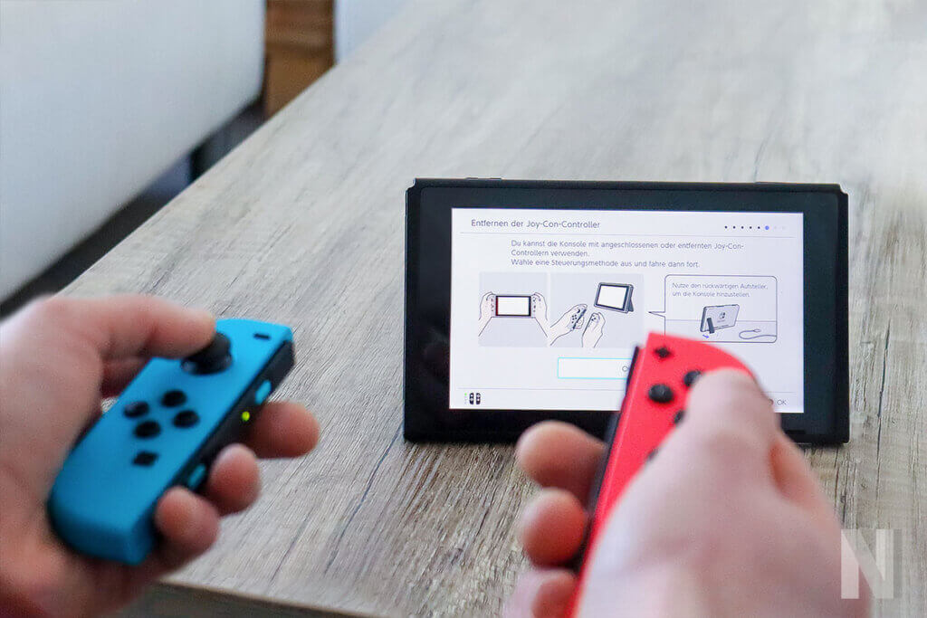 Nintendo Switch einrichten