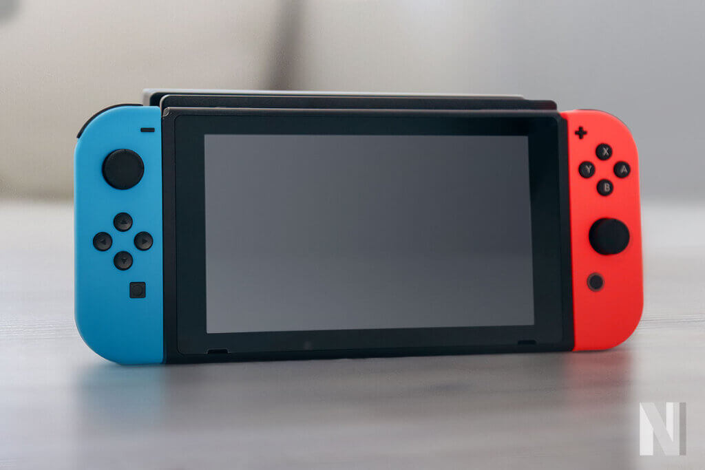 Nintendo Switch im Handheld-Modus