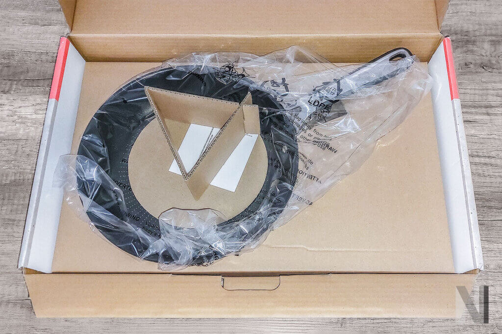 tefal bratpfanne unboxing in der verpackung geschützt
