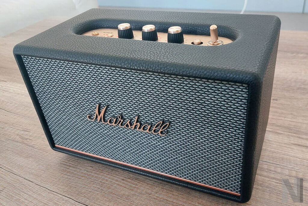 Marshall-Lautsprecher in Frontansicht Prosuktbild