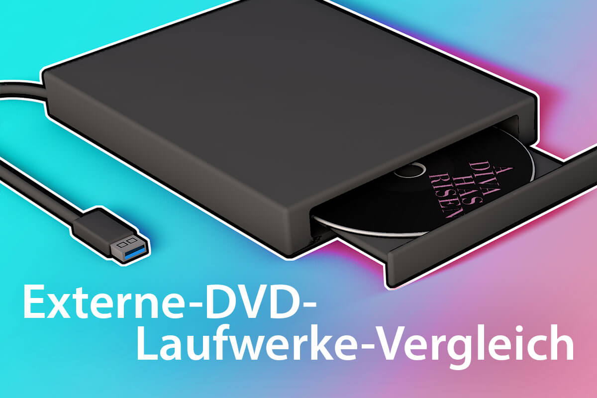 Die besten externen DVD-Laufwerke im Vergleich