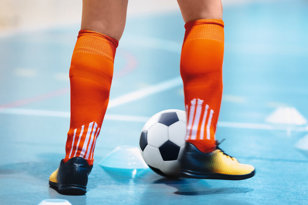 Fußballtraining in Halle