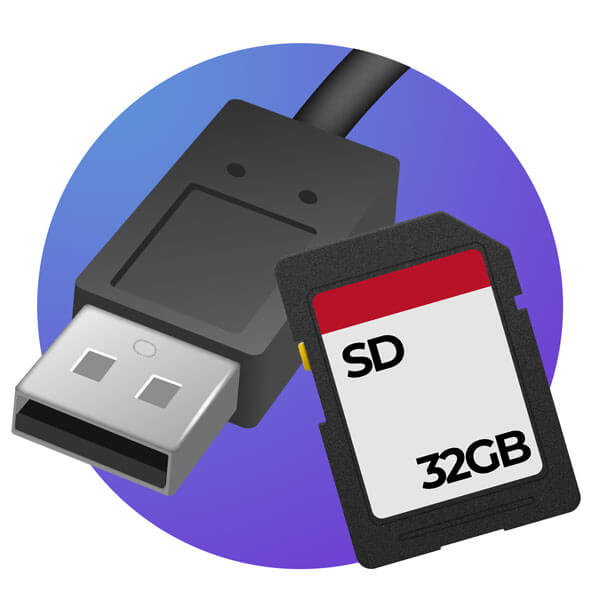 USB und SD