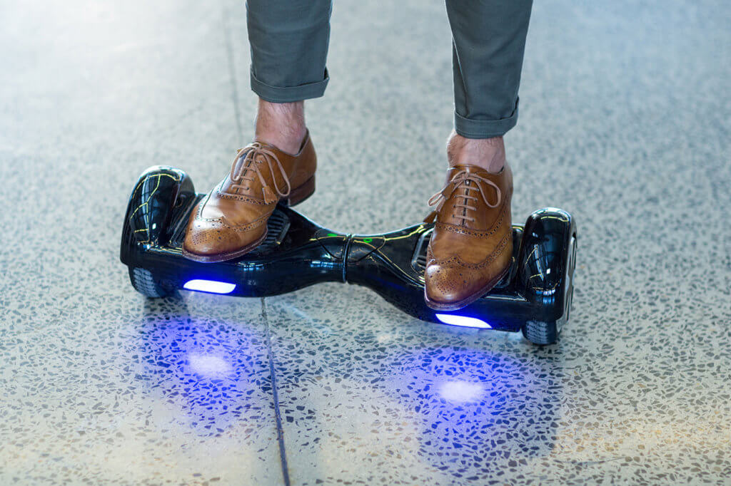 beleuchtetes Hoverboard