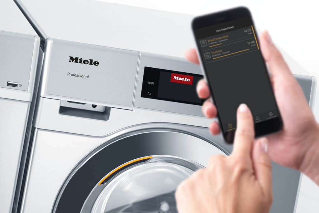 Waschmaschine mit Smartphone bedienen