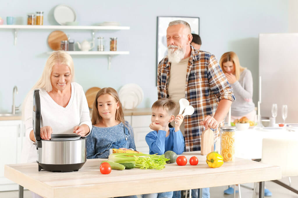 Multifunktionskocher Familie