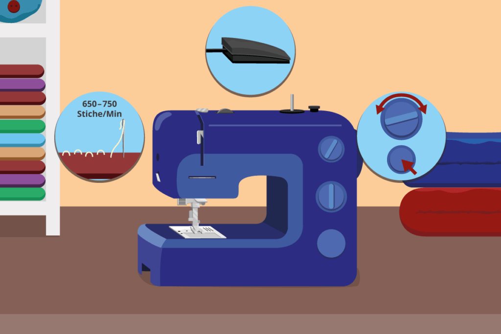 mechanische Nähmaschine