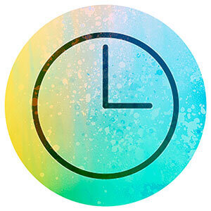 Uhr-Symbol zur Darstellung der Timer-Funktion