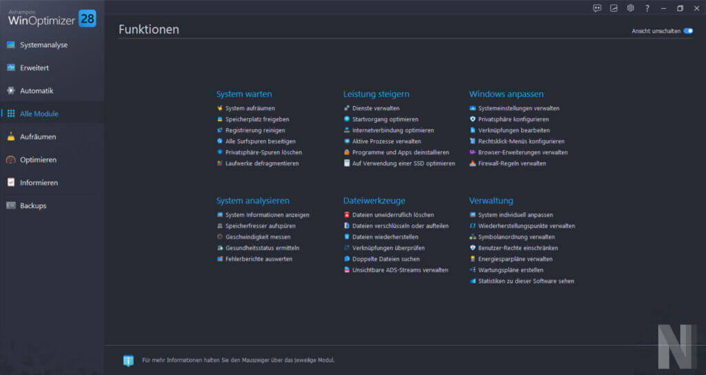 ashampoo_wimoptimizer_28-funktionen