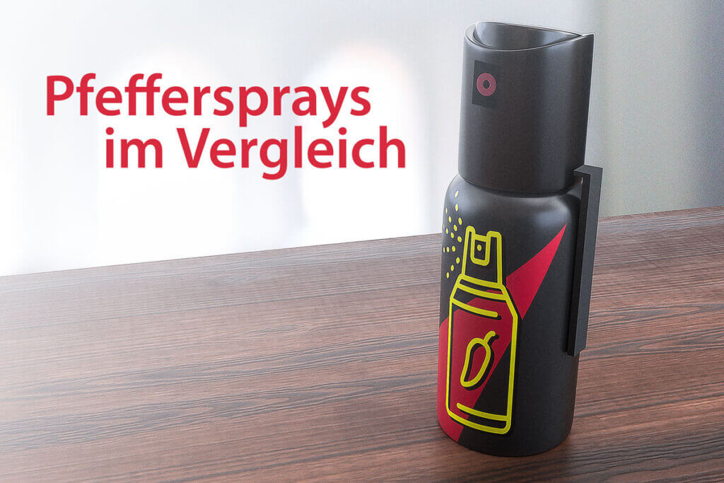 Die besten Pfeffersprays im Vergleich