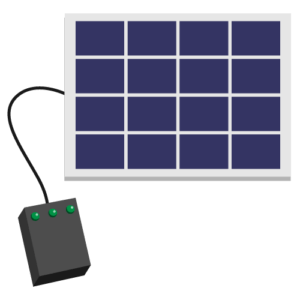 Powerbank mit Solarpanel