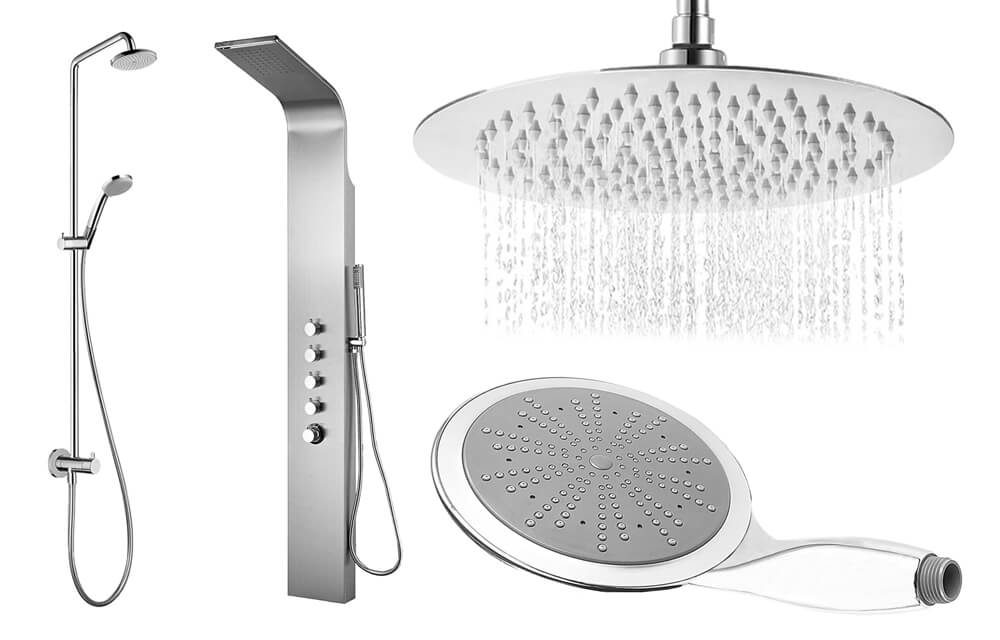 Regendusche Varianten