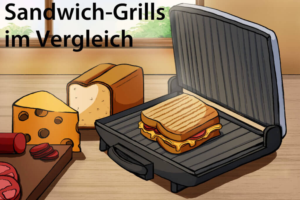 Sandwich-Grills im Vergleich