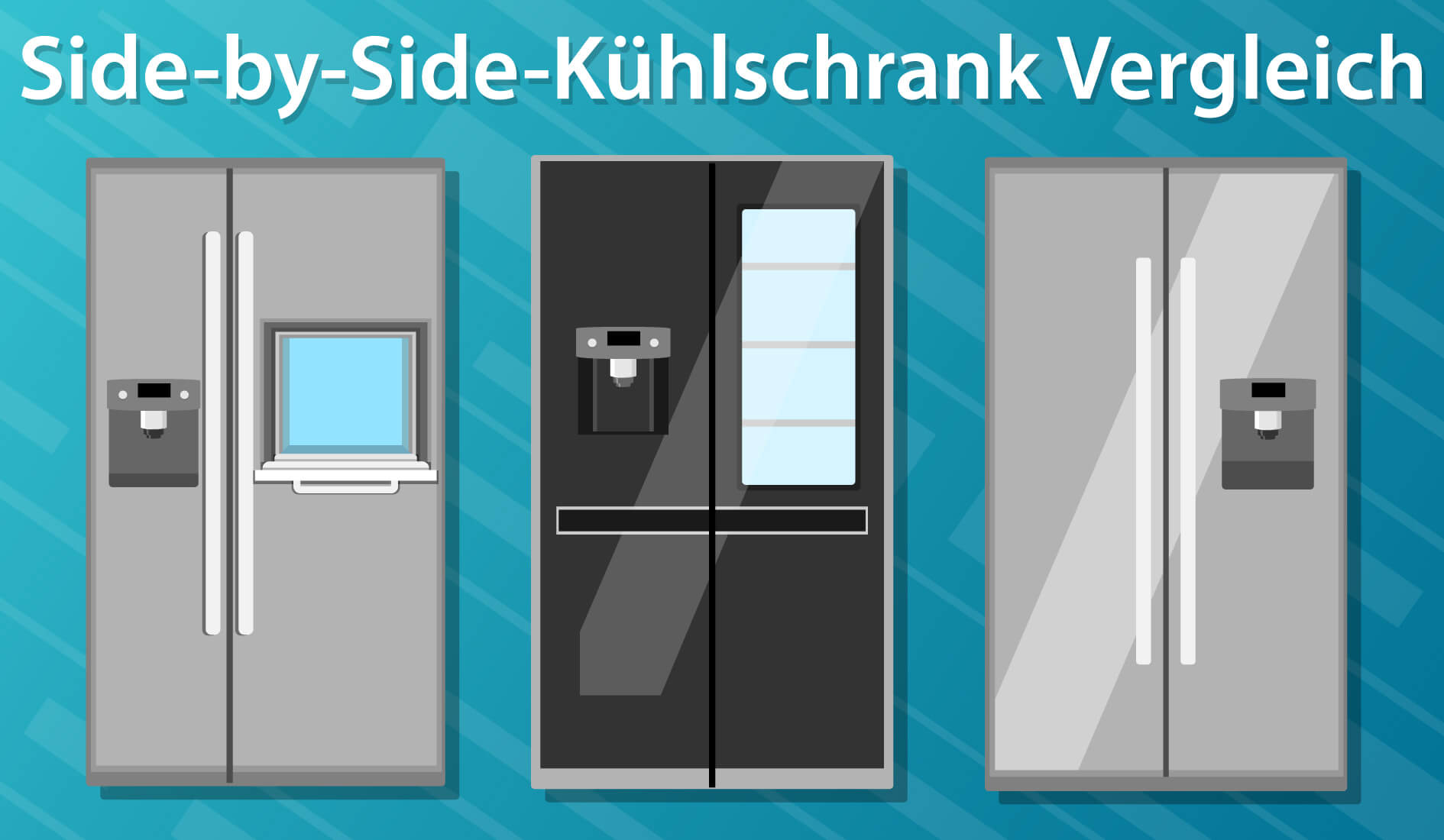 Die besten Side-by-Side-Kühlschränke im Vergleich