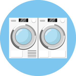 mediaelement waschmaschine trockner side by side