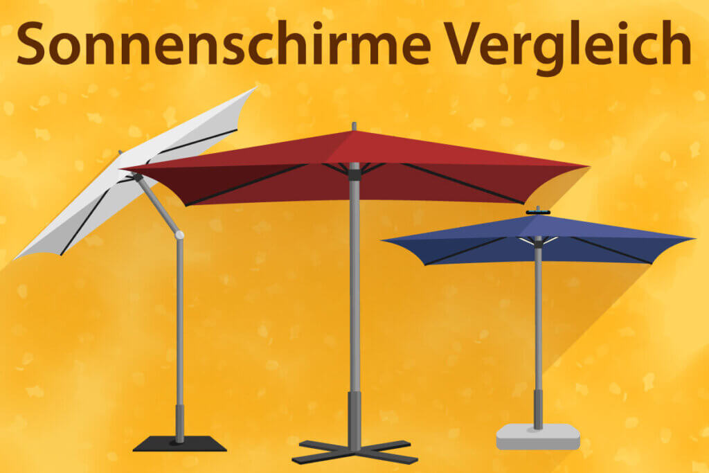 Die besten Sonnenschirme im Vergleich